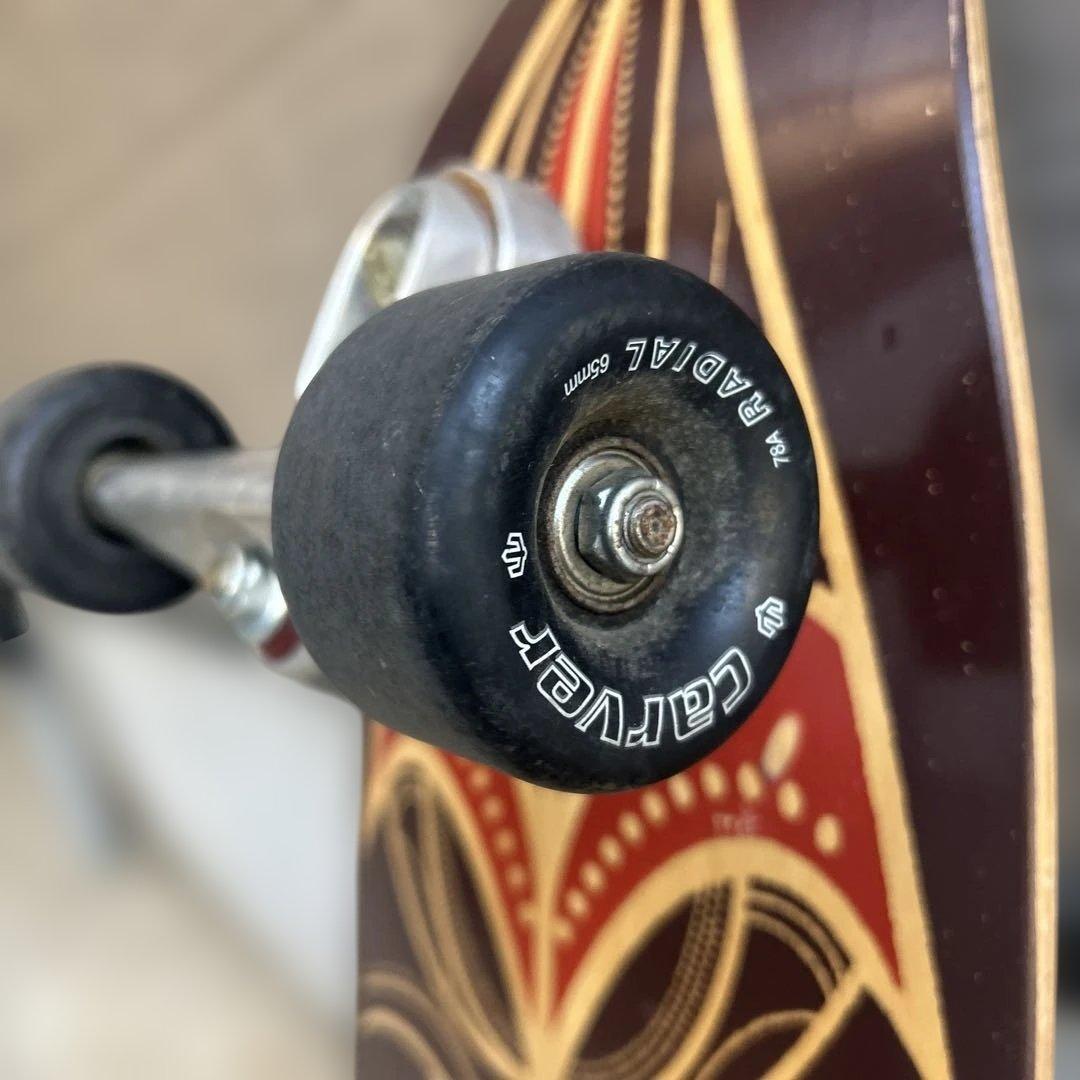 Carver スケートボード アフリカンマスクデザイン