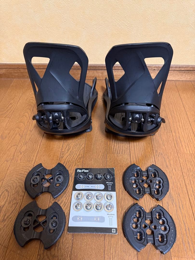 即日発送　バートン　ステップオン　バインディング　メンズM ブラック