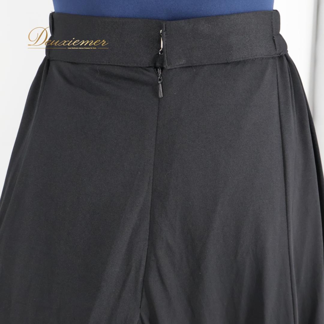 【フラメンコ衣装】ブラック prima boutique ファルダ スカート 黒