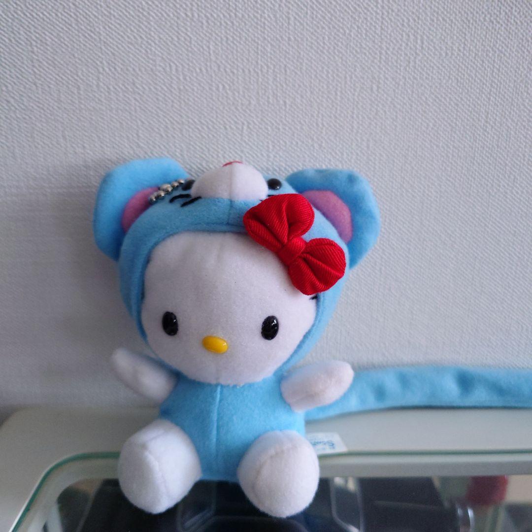 珍SANRIO しっぽ長め.ネズミKittyキーチェーン付きマスコット(音有り)