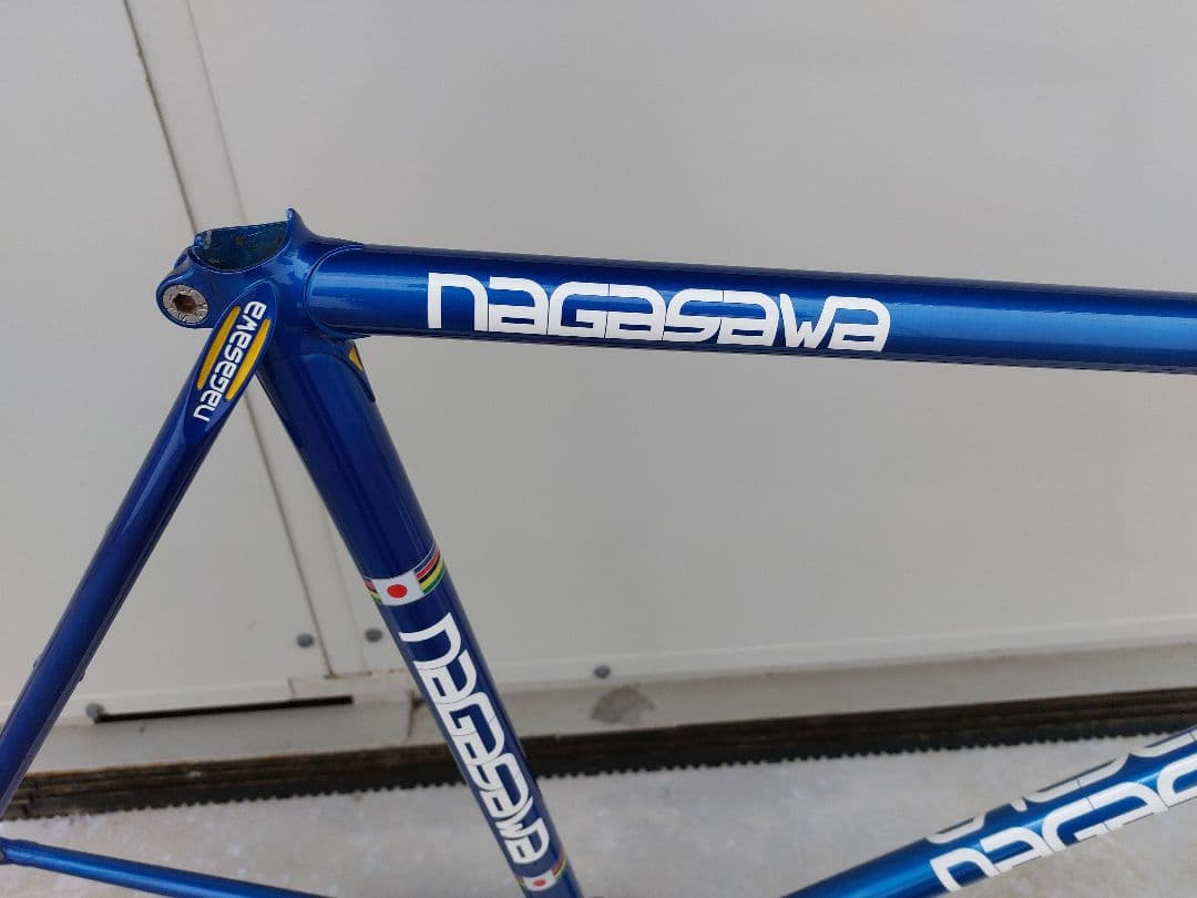 Nagasawa 競輪ピストフレーム njs刻印入り