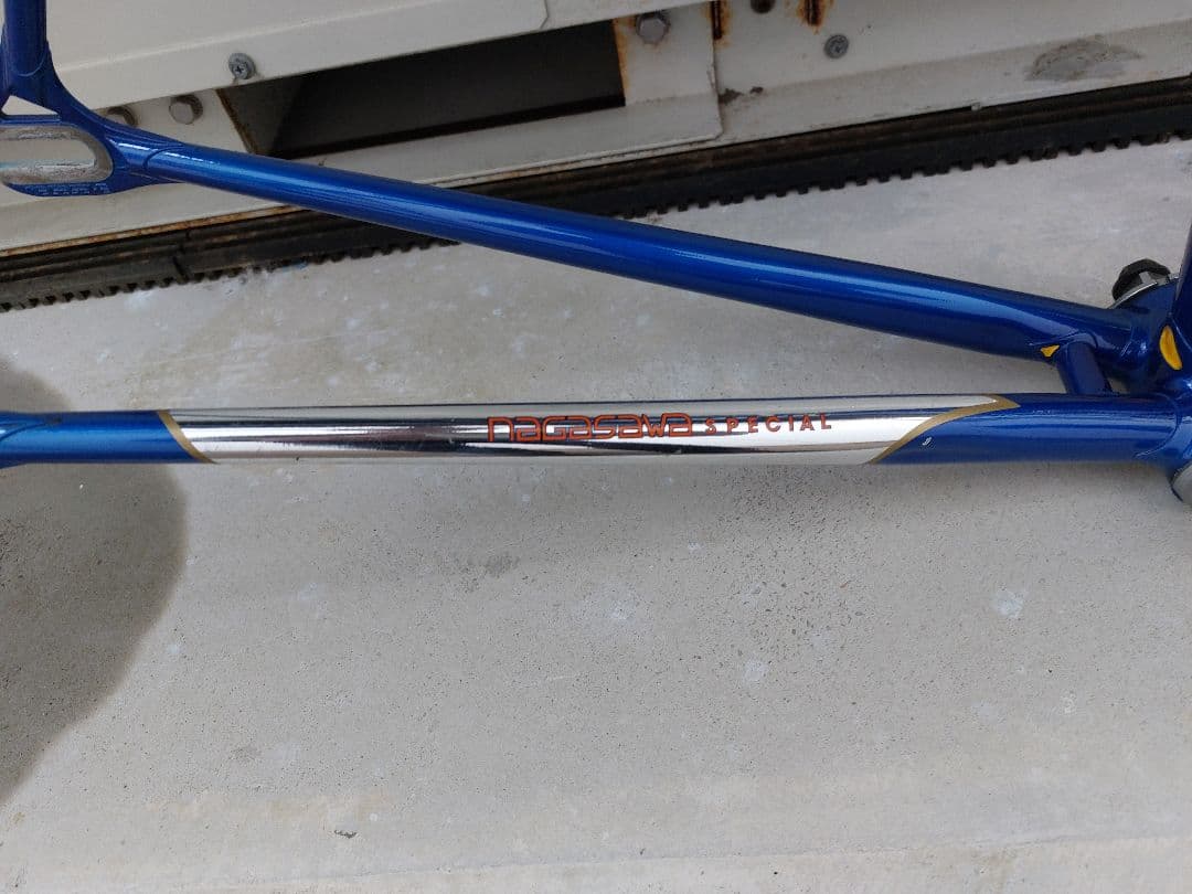 Nagasawa 競輪ピストフレーム njs刻印入り