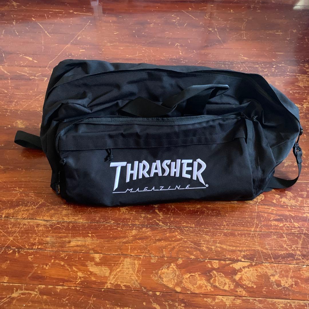 Thrasher スラッシャー 大容量 スケーボーバッグ ダッフルバッグ バック