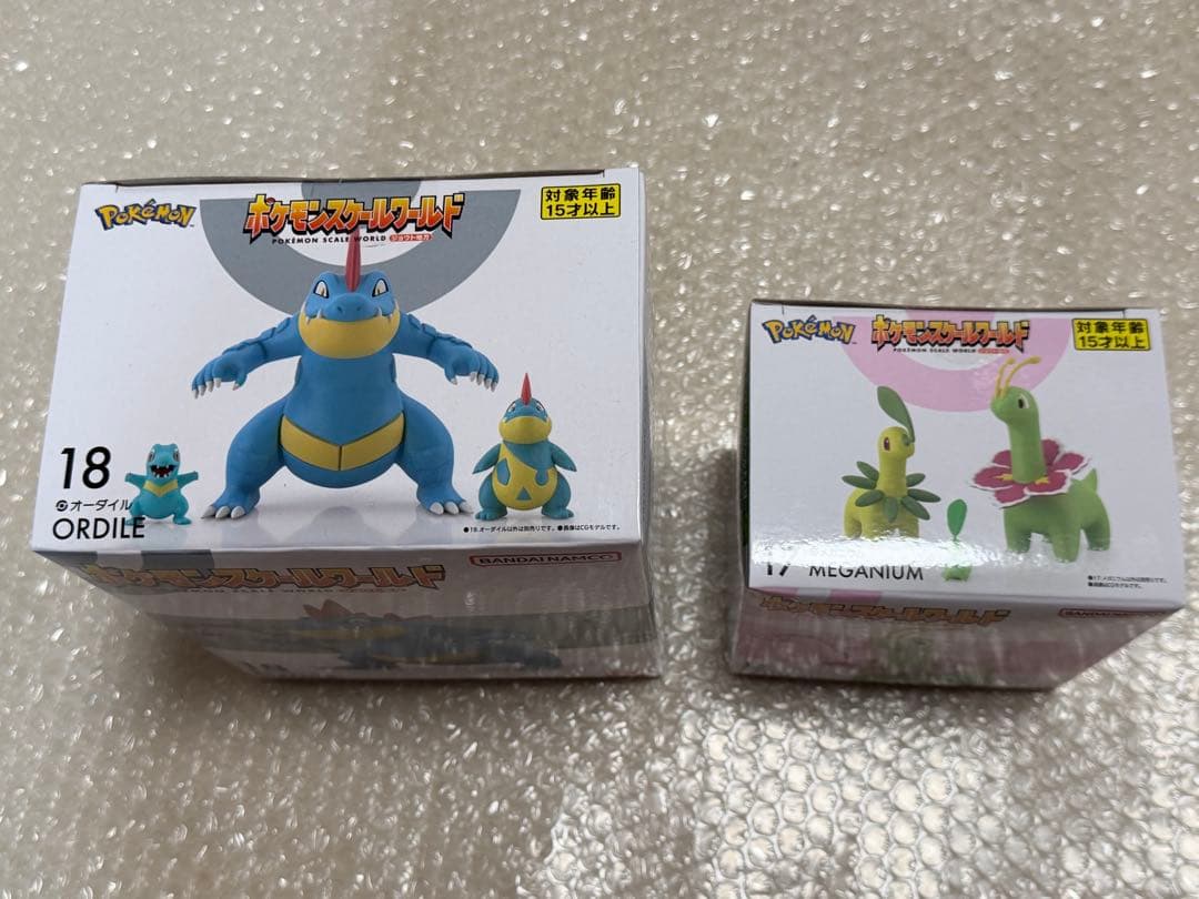 ポケモンスケールワールド オーダイル メガニウム ジョウト地方