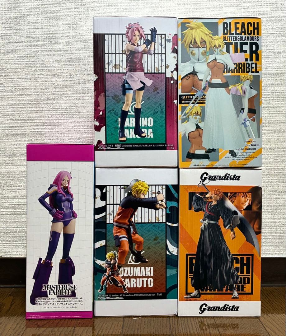 【人気アニメ フィギュア 5種5体セット 】まとめ売り#__#//