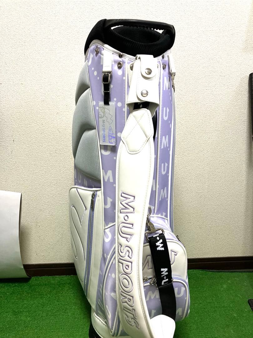 M U スポーツ　レディースキャディバッグ 極美品