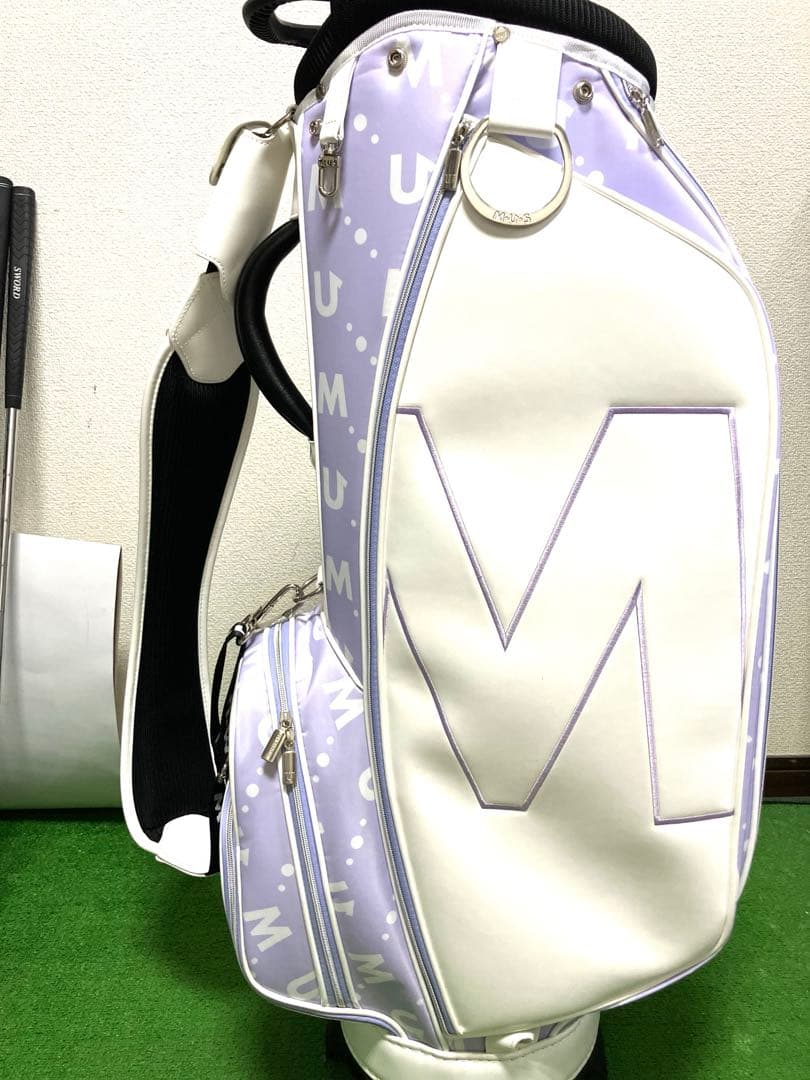 M U スポーツ　レディースキャディバッグ 極美品