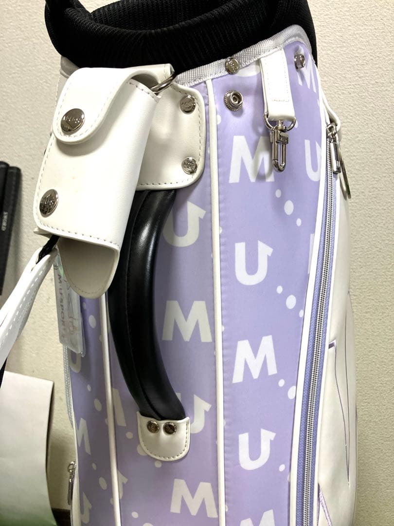 M U スポーツ　レディースキャディバッグ 極美品