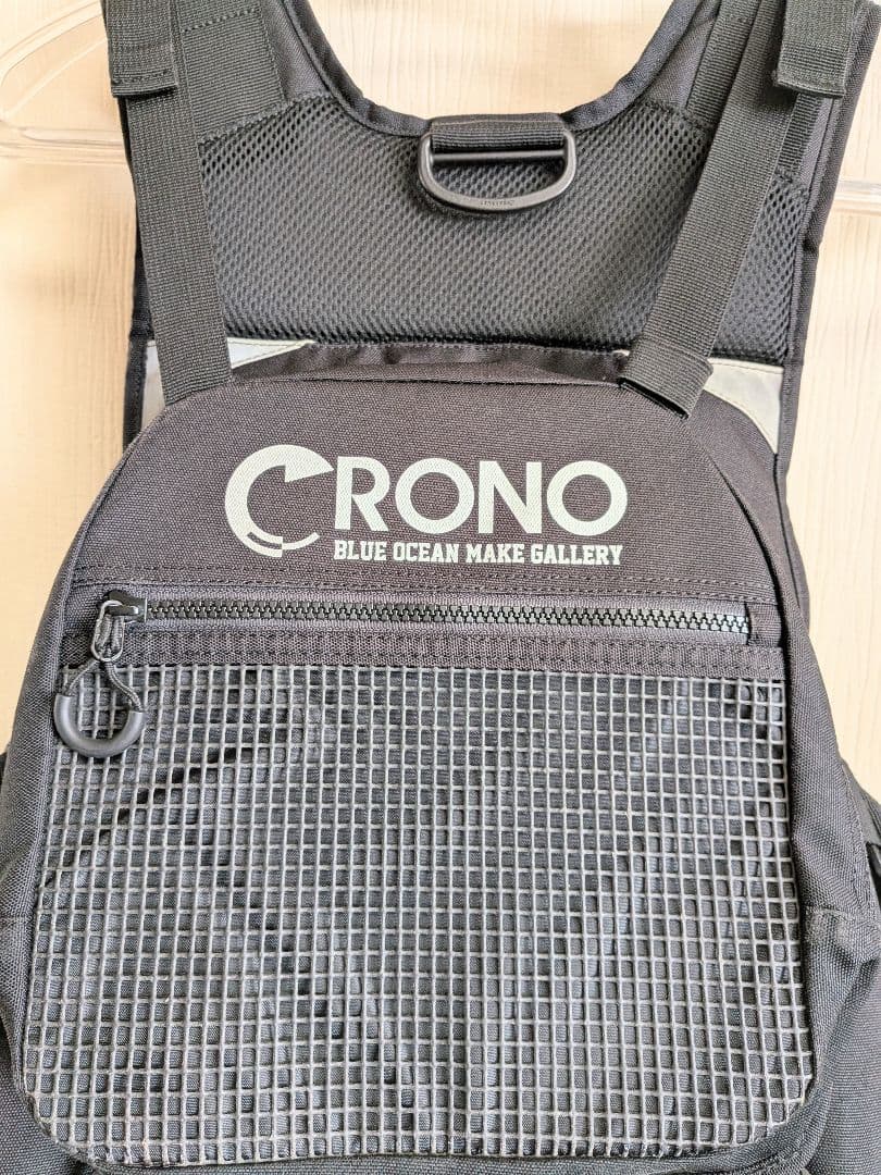 CRONO✕RBB エギングライフジャケット ブラック