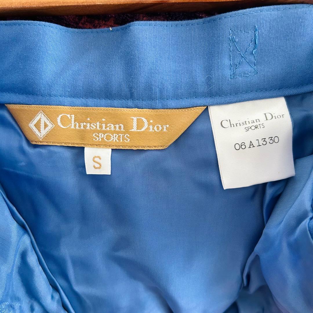 Christian Diorスポーツ スカートS 青ディオール　レディースゴルフ