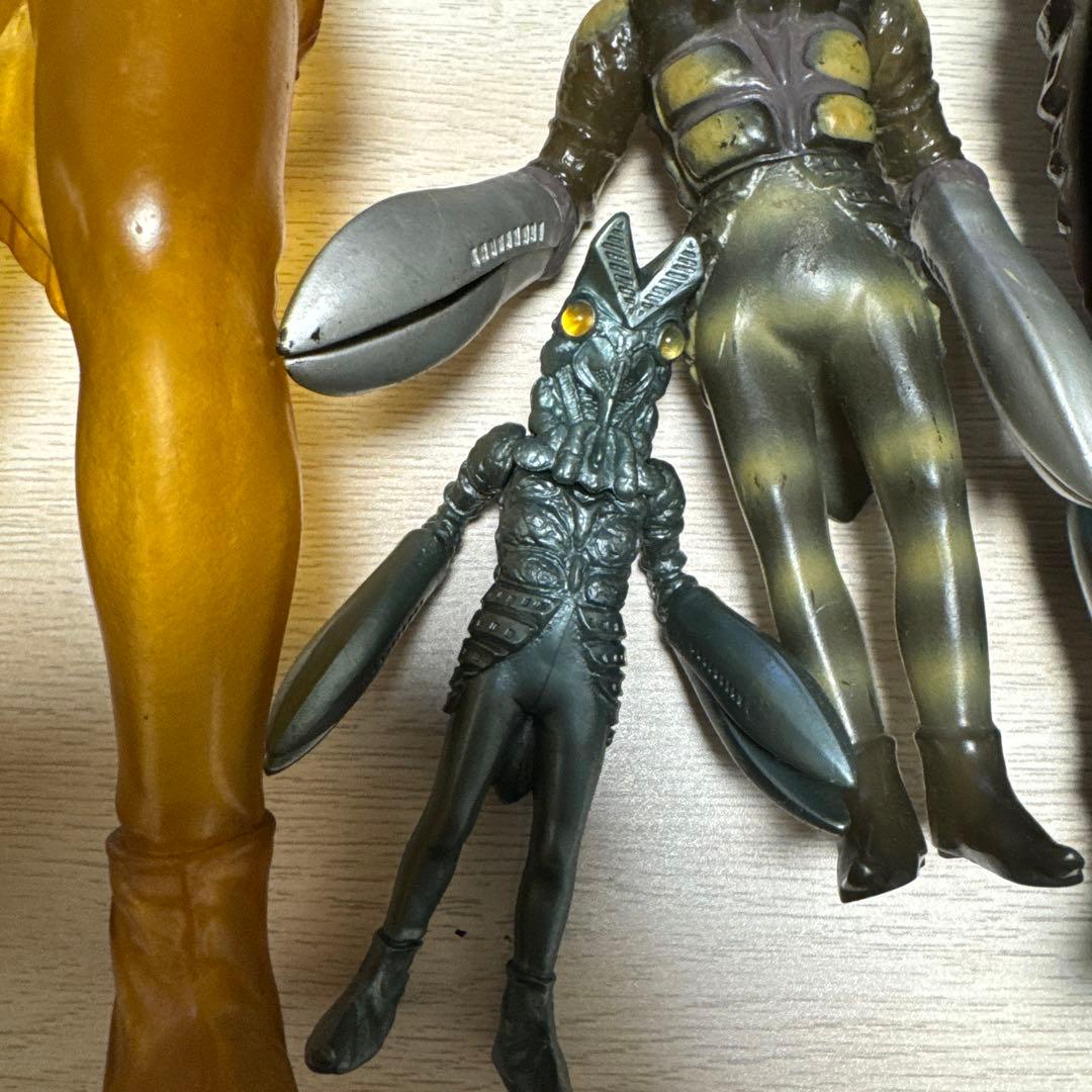 バルタン星人 ソフビフィギュア ビッグ 他 セット