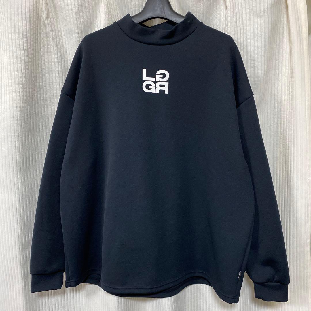 Local GOLF × RUFFLOG ローカルゴルフモックネック ブラックM
