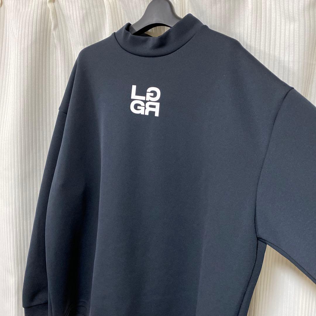 Local GOLF × RUFFLOG ローカルゴルフモックネック ブラックM