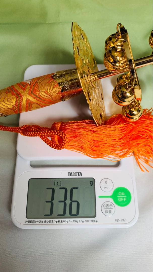 《美品》神楽鈴 幸運鈴 三番叟 日本舞踊 小道具 本番用