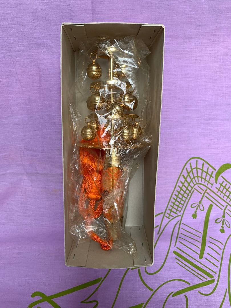 《美品》神楽鈴 幸運鈴 三番叟 日本舞踊 小道具 本番用