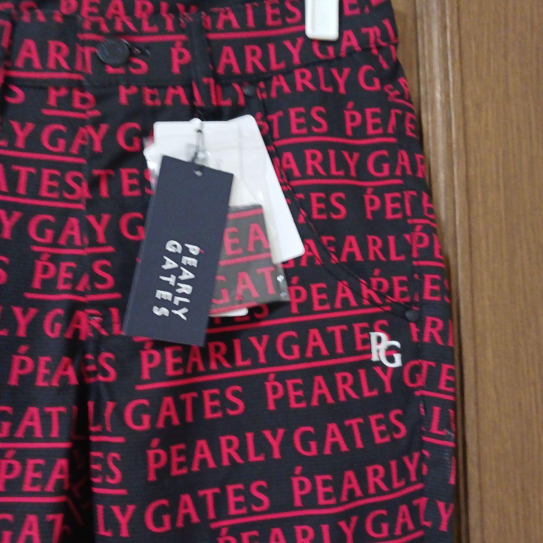 PEARLY GATES ロゴプリントパンツ