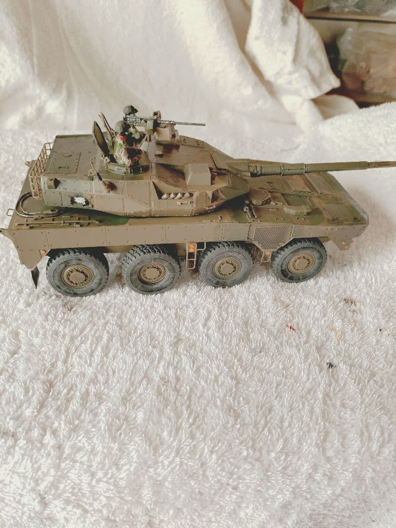新春セール台湾海峡危機美品完成品1/35陸自16式機動戦闘車 迷彩色 フィギュア