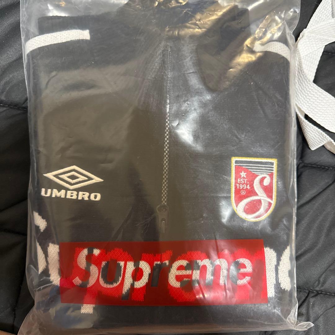 ウェア Supreme x Umbro Zip Up Sweater Black