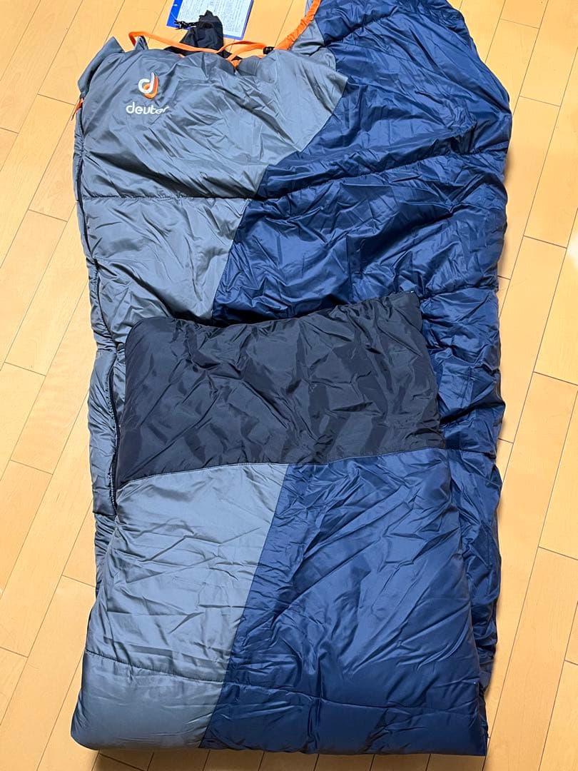 タグ付deuterドイター スターゲイザー -7℃ シュラフ　寝袋　キャンプ寝具