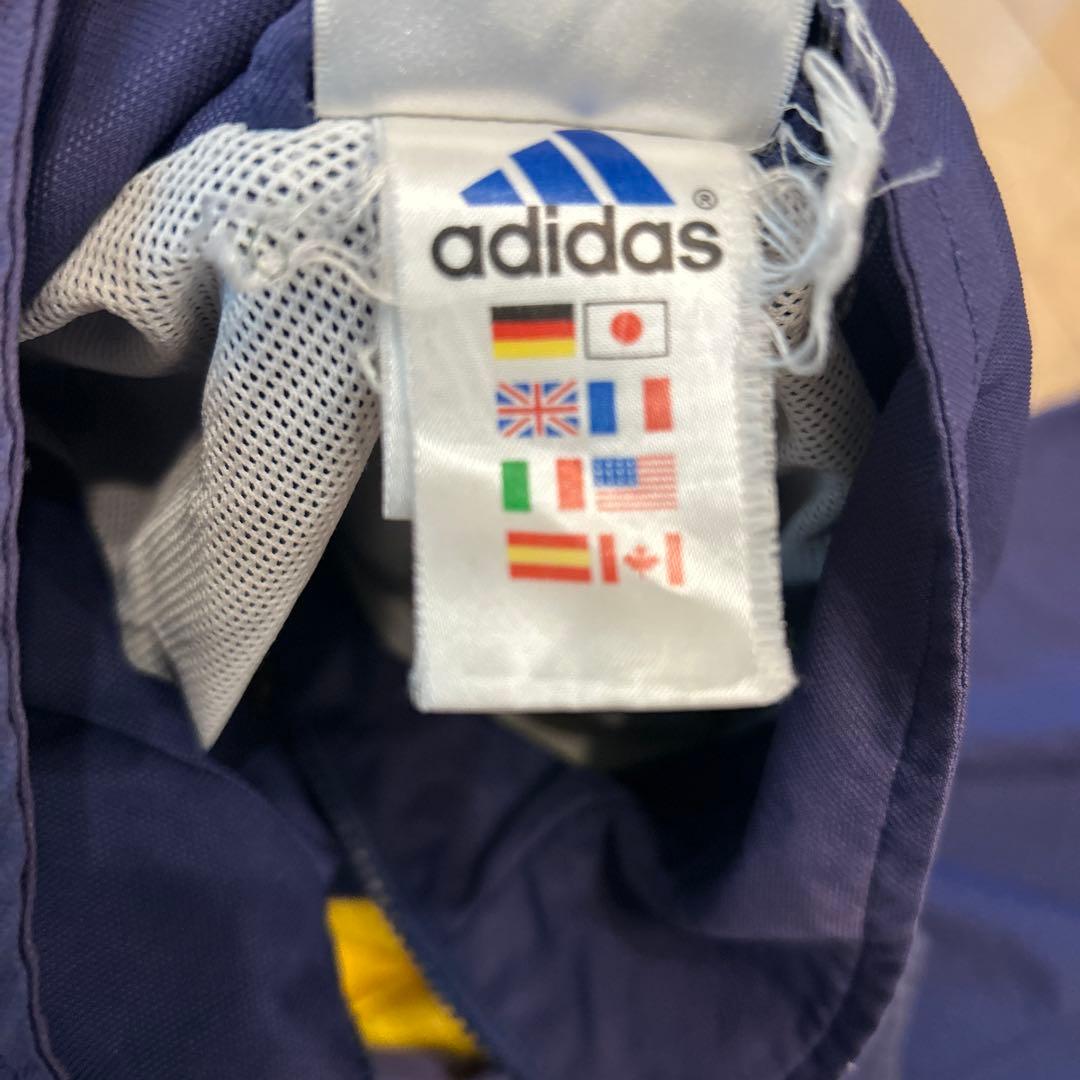 スウェーデン代表adidas トレーニングウェアセット ネイビー/イエロー
