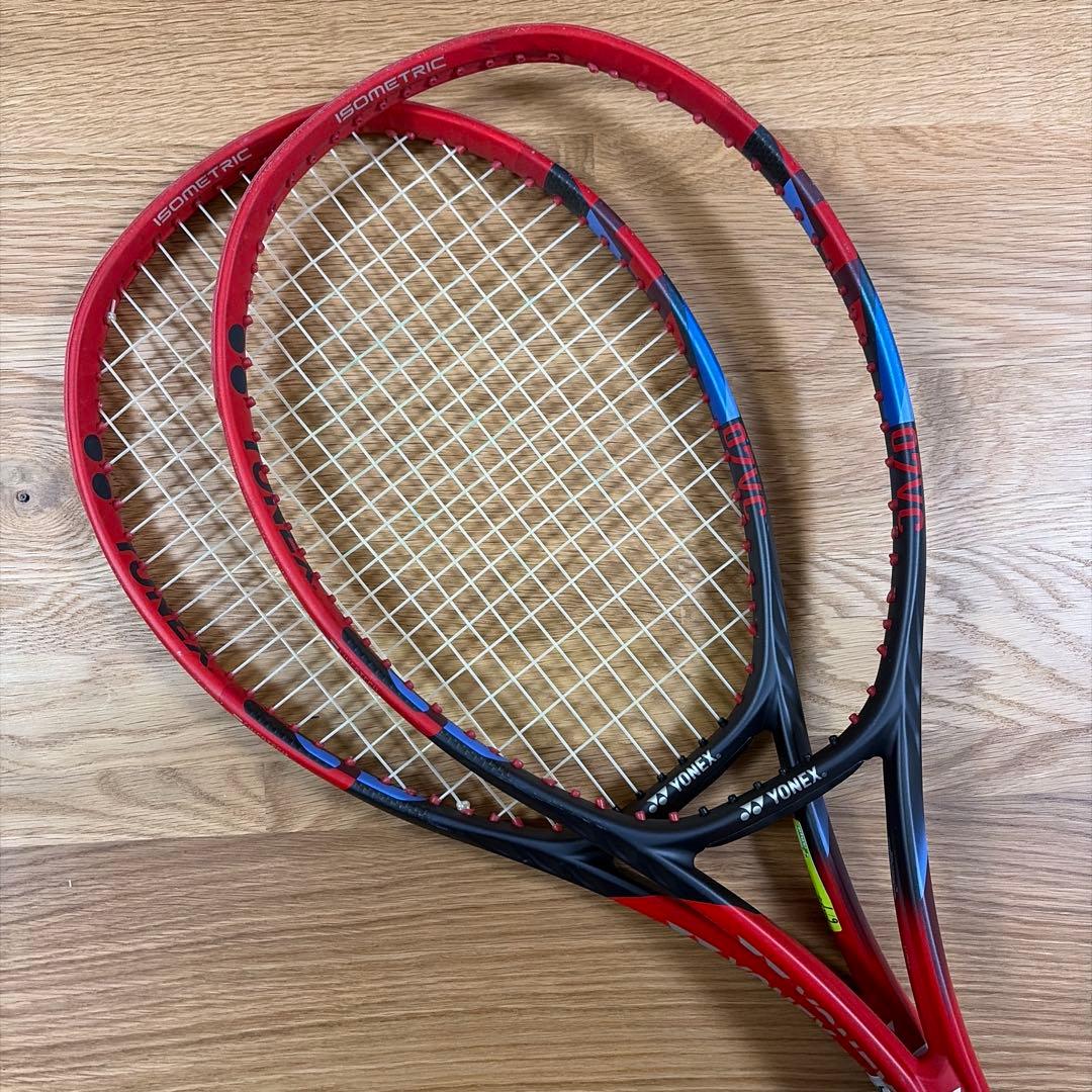 YONEX VCORE 98 G2 テニスラケット 2本セット
