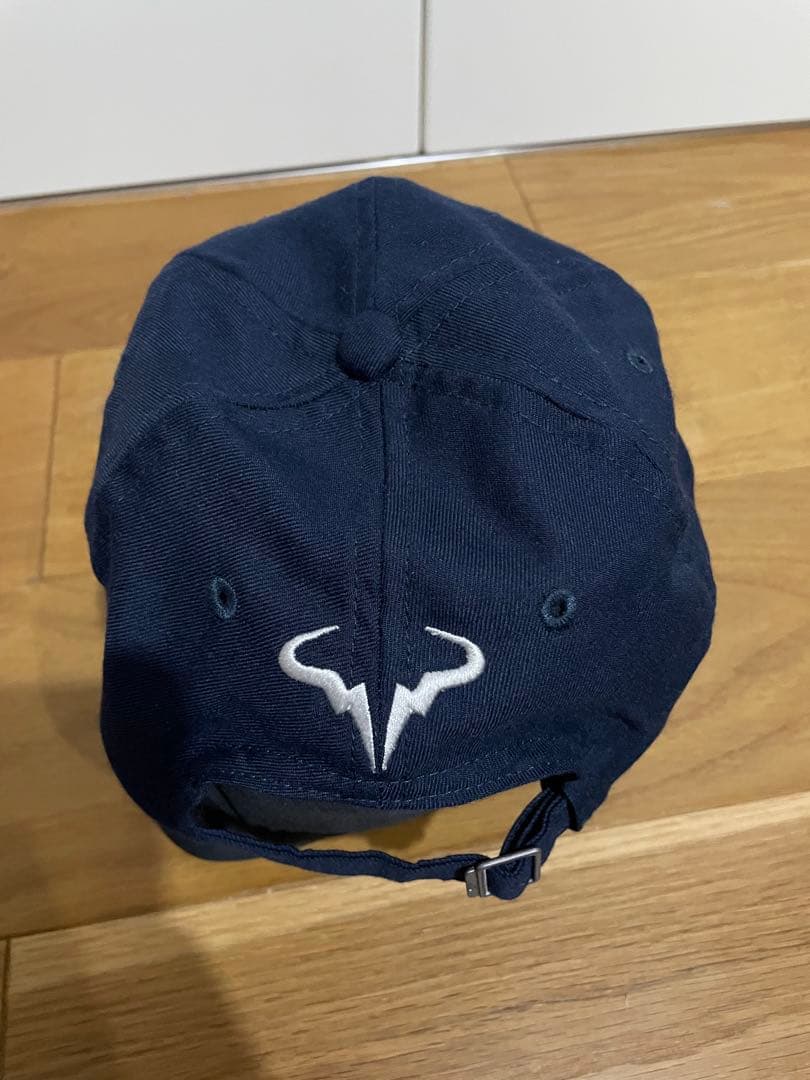 【未使用】ナダル シグネチャ ナイキ テニス帽 ネイビー