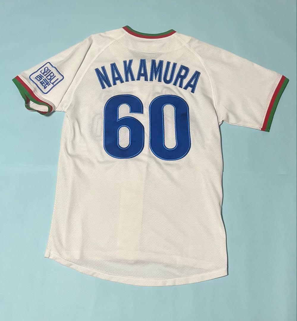 西武ライオンズ　中村剛也選手ユニフォーム　1979-2000黄金期モデル