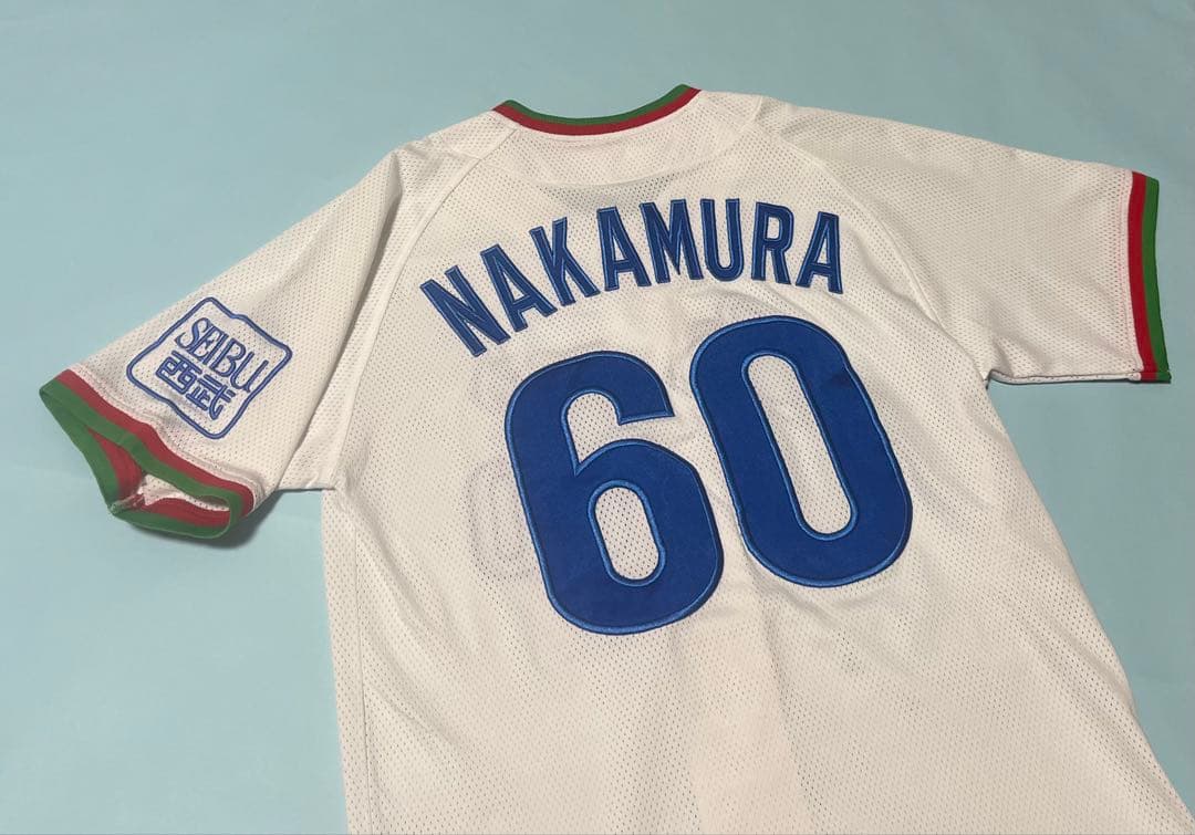西武ライオンズ　中村剛也選手ユニフォーム　1979-2000黄金期モデル