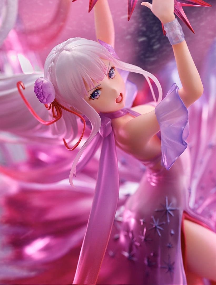 氷結のエミリア　-Crystal Dress Ver- 渋スク フィギュア