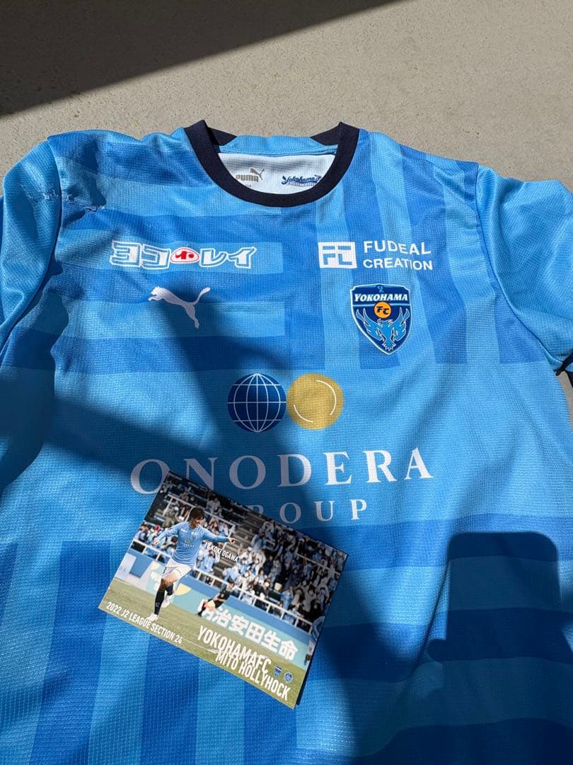 日本代表小川航基Yokohama FC時代ユニフォーム　PUMA