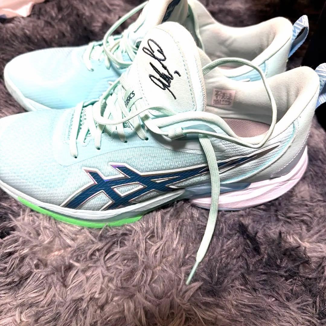 ASICS Yuki Kawamura バスケットシューズライトブルー
