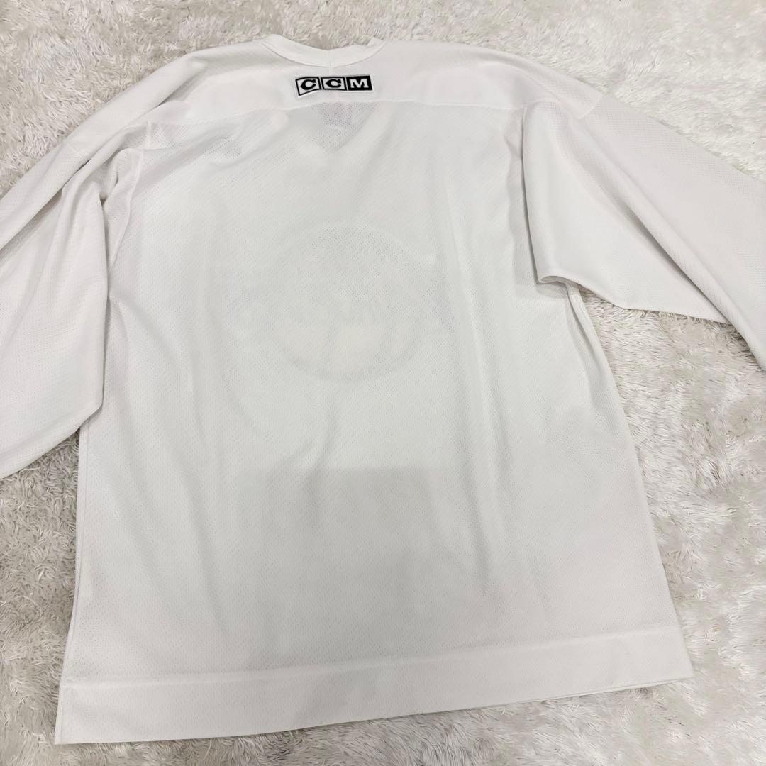希少 CCM NBA ロサンゼルス・レイカーズ メッシュ ジャージ 長袖