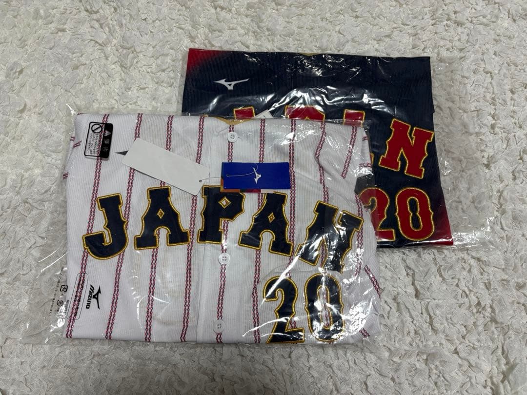 周東佑京 2026 WBC ユニフォーム タオル M