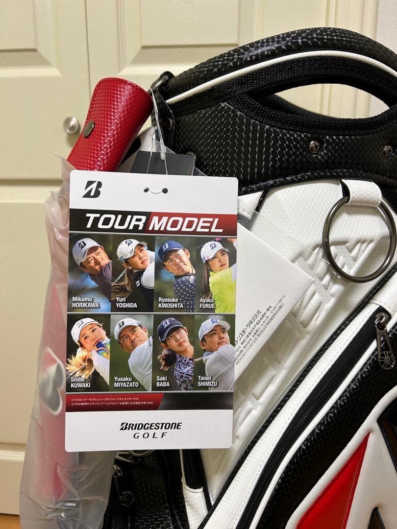 【新品】BRIDGESTONE GOLF ツアーモデル キャディバッグ