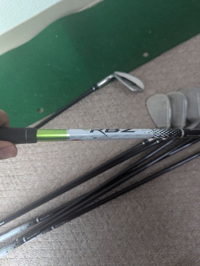 レフティ　TaylorMade　RBZアイアンセット 5-9.P.A.S