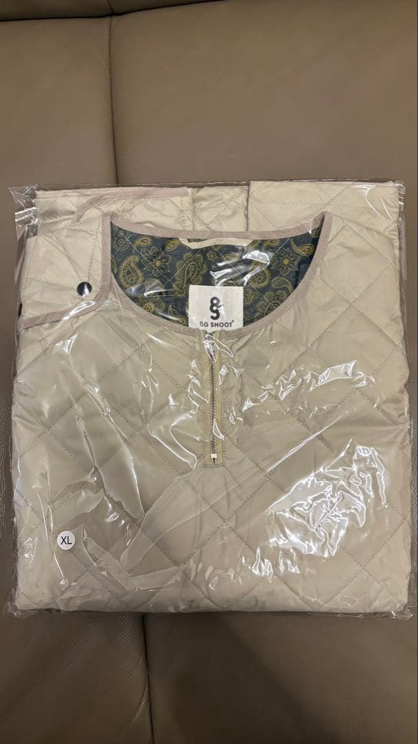 メンズウェア 8G SHOOT QUILTED VEST -IVORY-