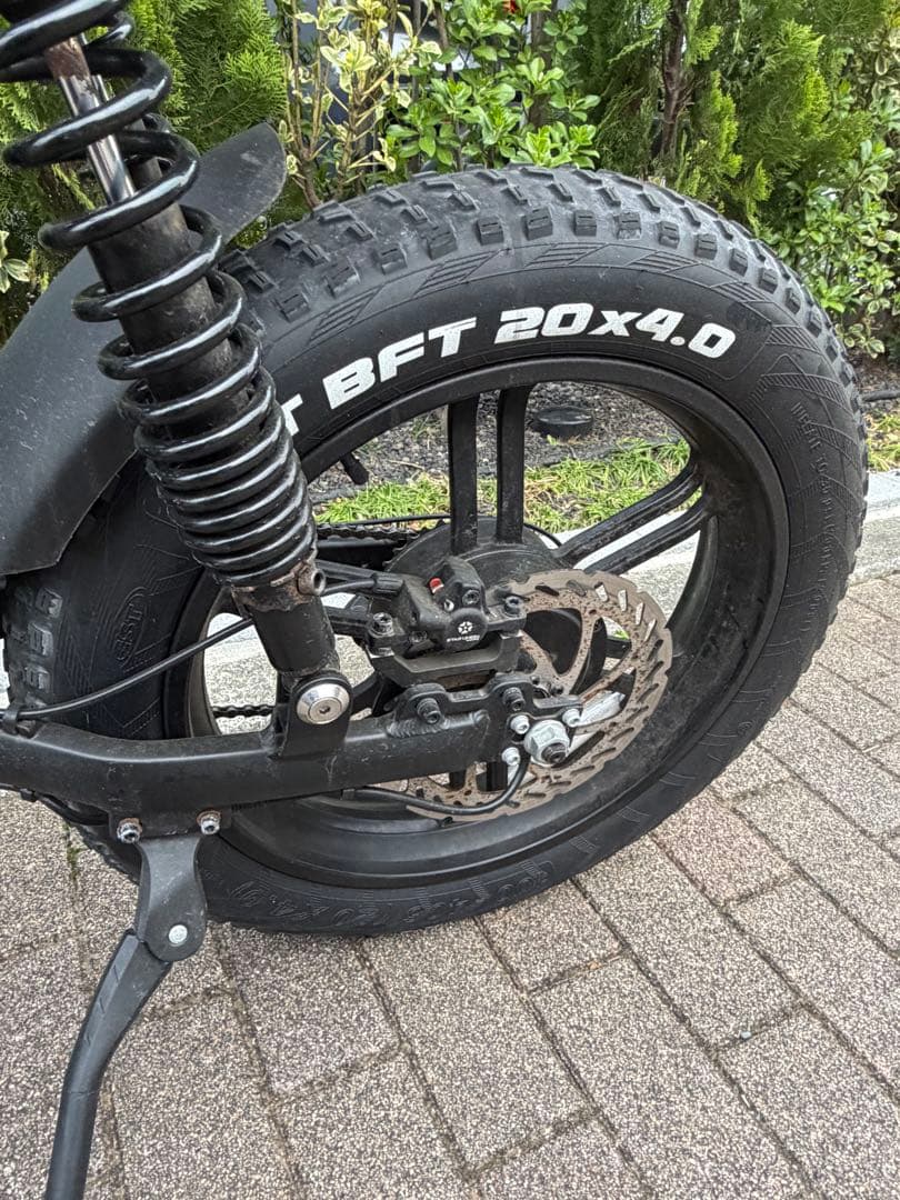 マットブラック 電動アシスト自転車 e-bike