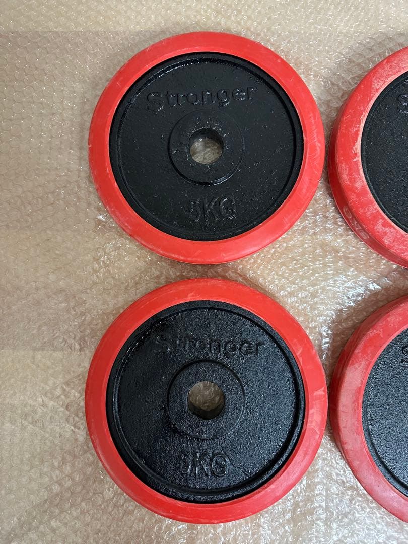 早い者勝ち stronger ストロンガー　ダンベル 5kg 4枚セット