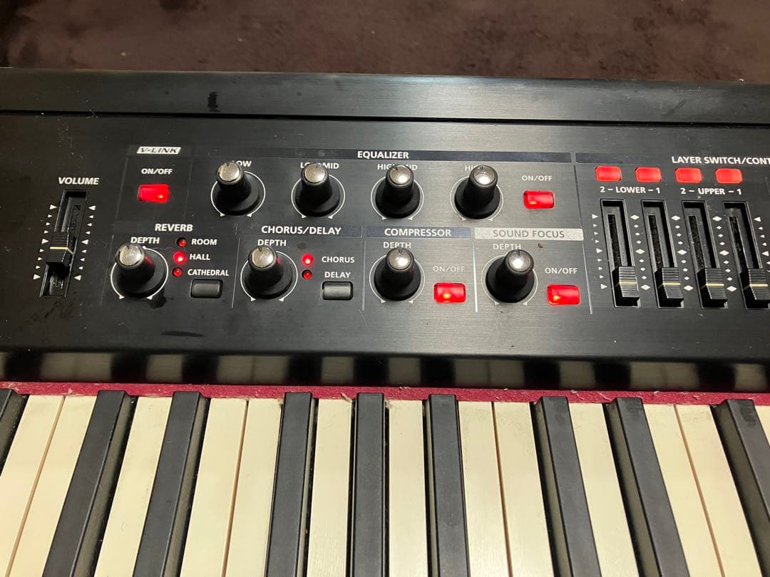 Roland RD-700NX フラッグシップシンセ電子ピアノ完動品　概ね美品
