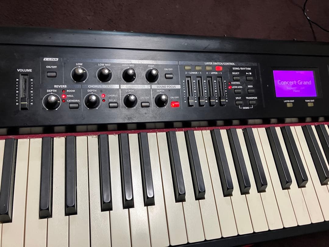 Roland RD-700NX フラッグシップシンセ電子ピアノ完動品　概ね美品