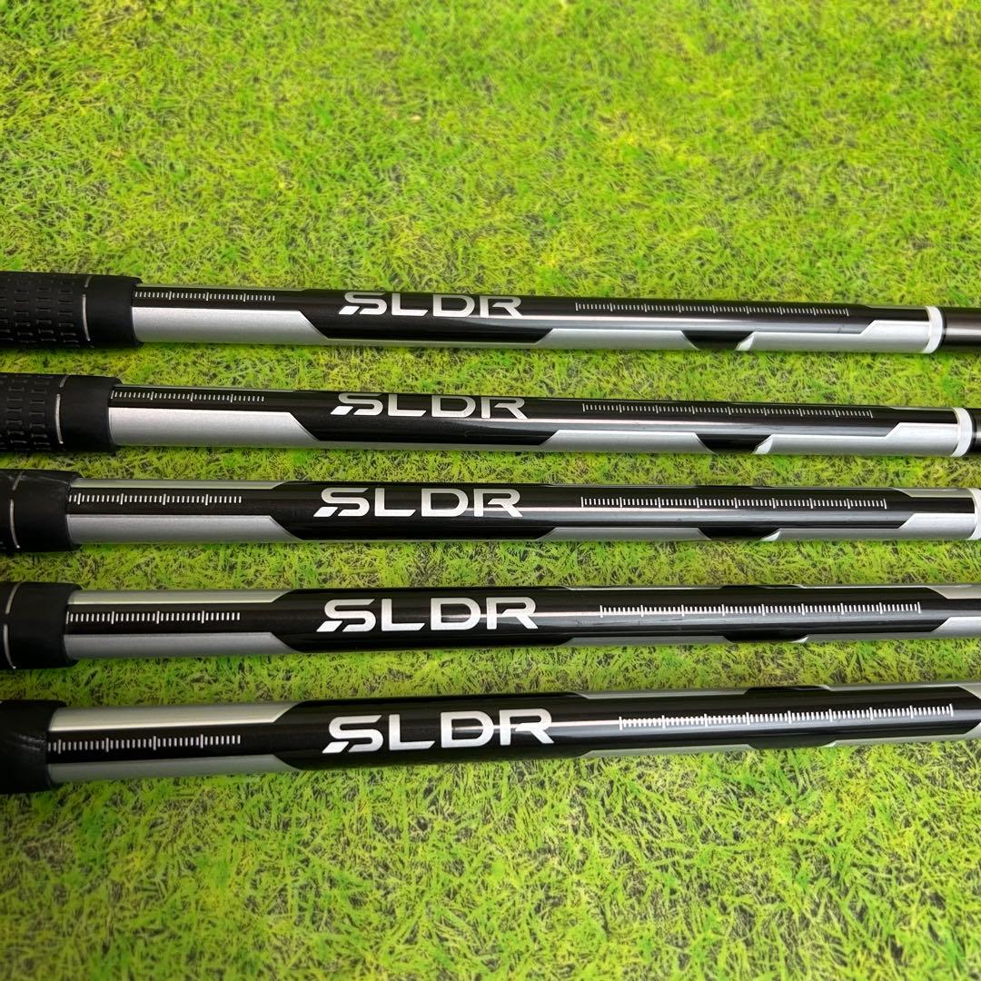 【左利き】テーラーメイド　SLDR　5本　アイアンセット　TM7-214