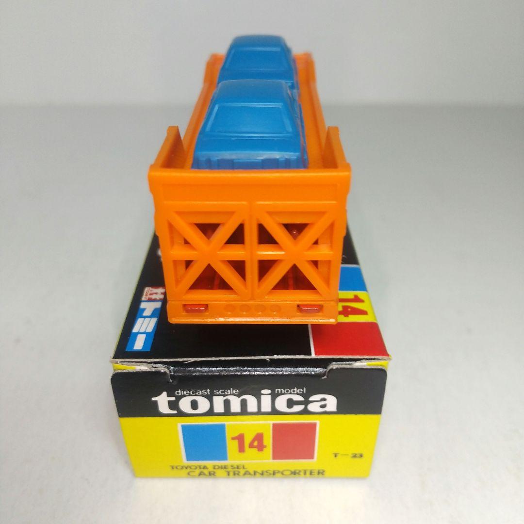 (3891)トミカ 黒箱 日本製 トヨタ ディーゼル カートランスポーター