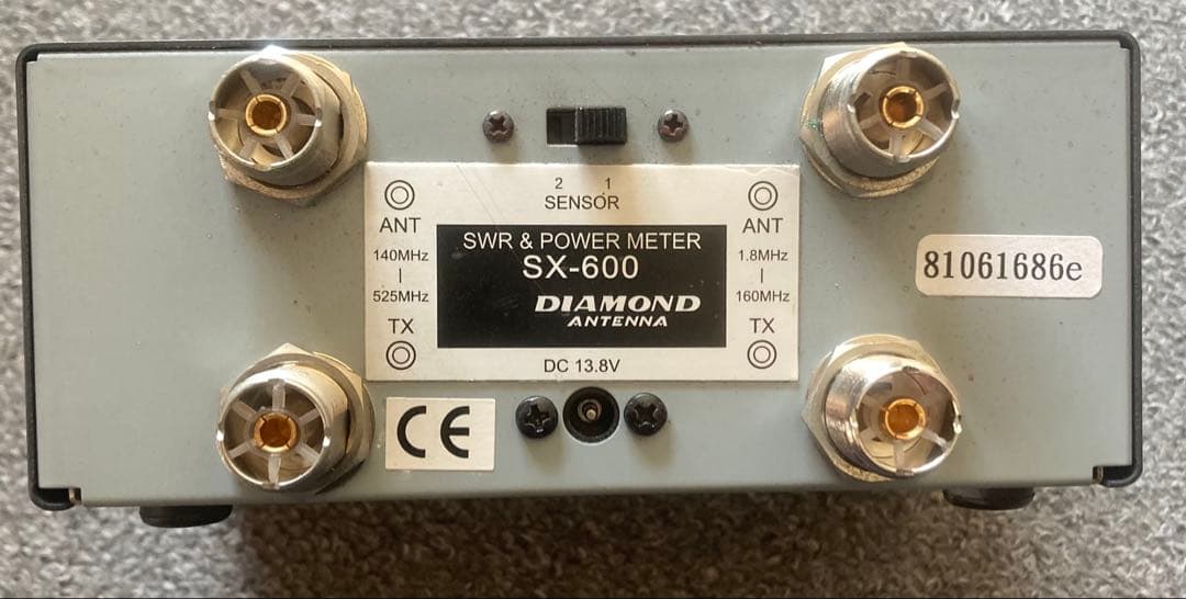 ジャンク品 Diamond SX-600 SWR & Power Meter