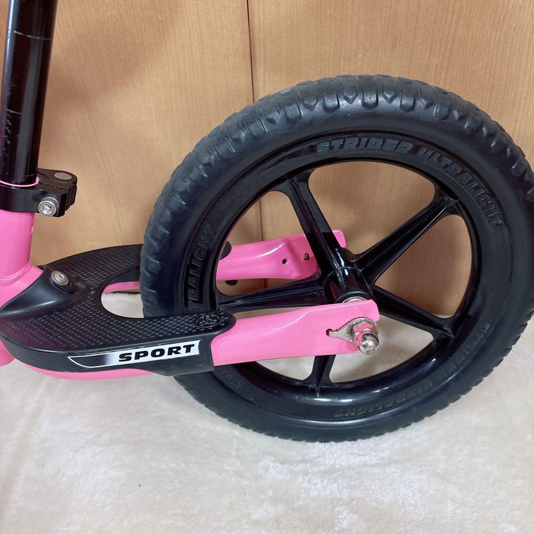 【美品】ストライダー スポーツ STRIDER 12インチ　ピンク　日本正規品