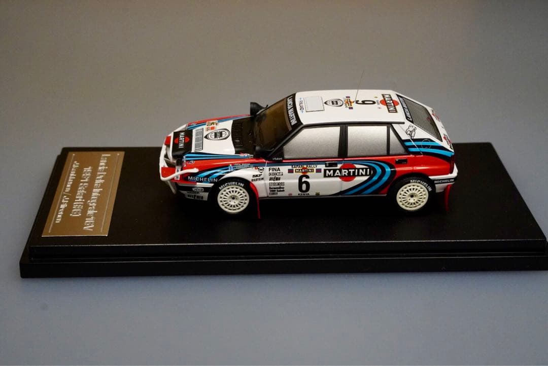 1/43 HPI ランチアデルタ16V サファリ仕様 2台セット
