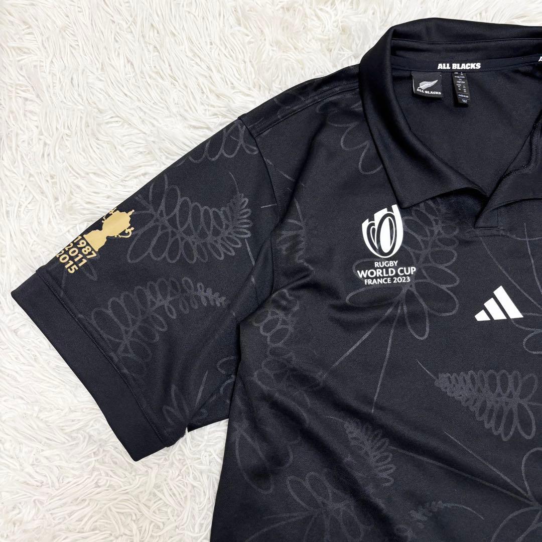 【希少6XL】アディダス RWC オールブラックス ラグビー ポロシャツ2023
