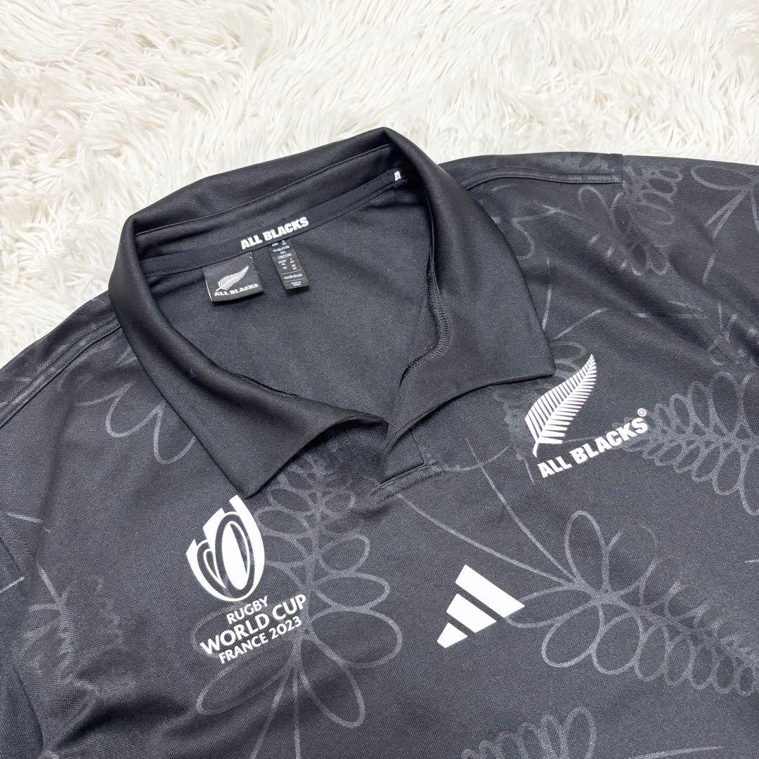 【希少6XL】アディダス RWC オールブラックス ラグビー ポロシャツ2023