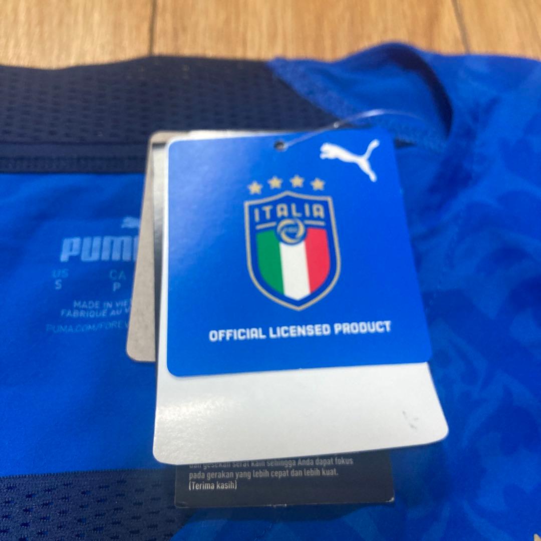 正規品　イタリア代表オーセンティックモデル　サッカーユニフォーム　ユーロパッチ付