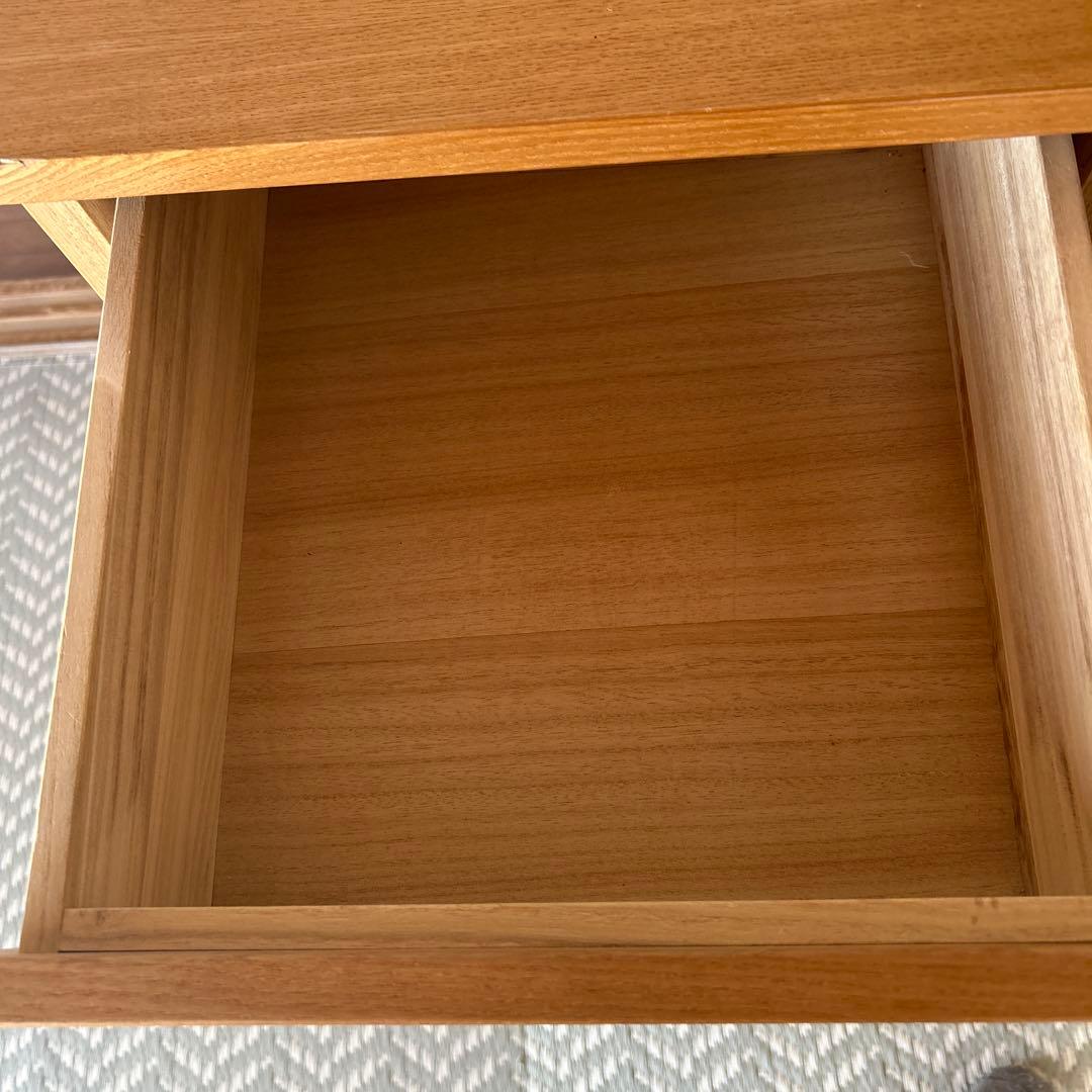 無印良品　チェスト　4段　オーク材800×400×830