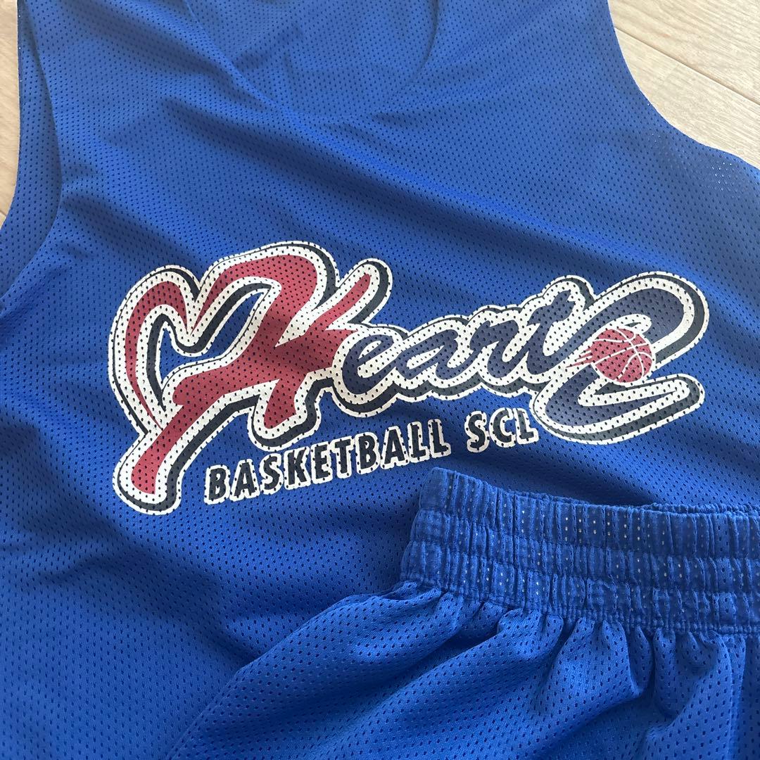 Hearts BASKETBALL ユニフォーム ネイビー　145㎝　ハーツ